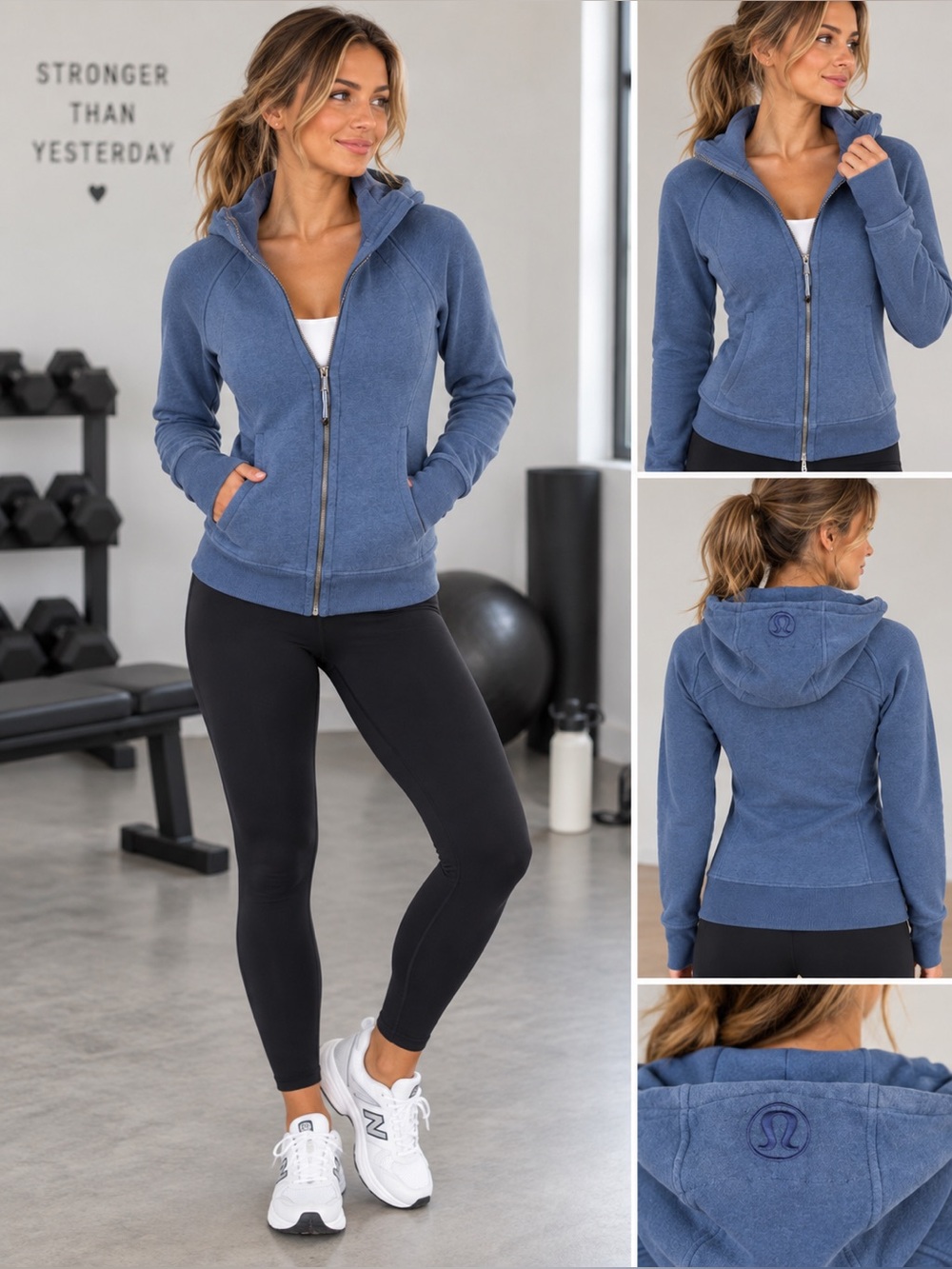 Lululemon Scuba Full-Zip Hoodie
Water Drop Size 4